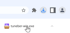Open the .exe file